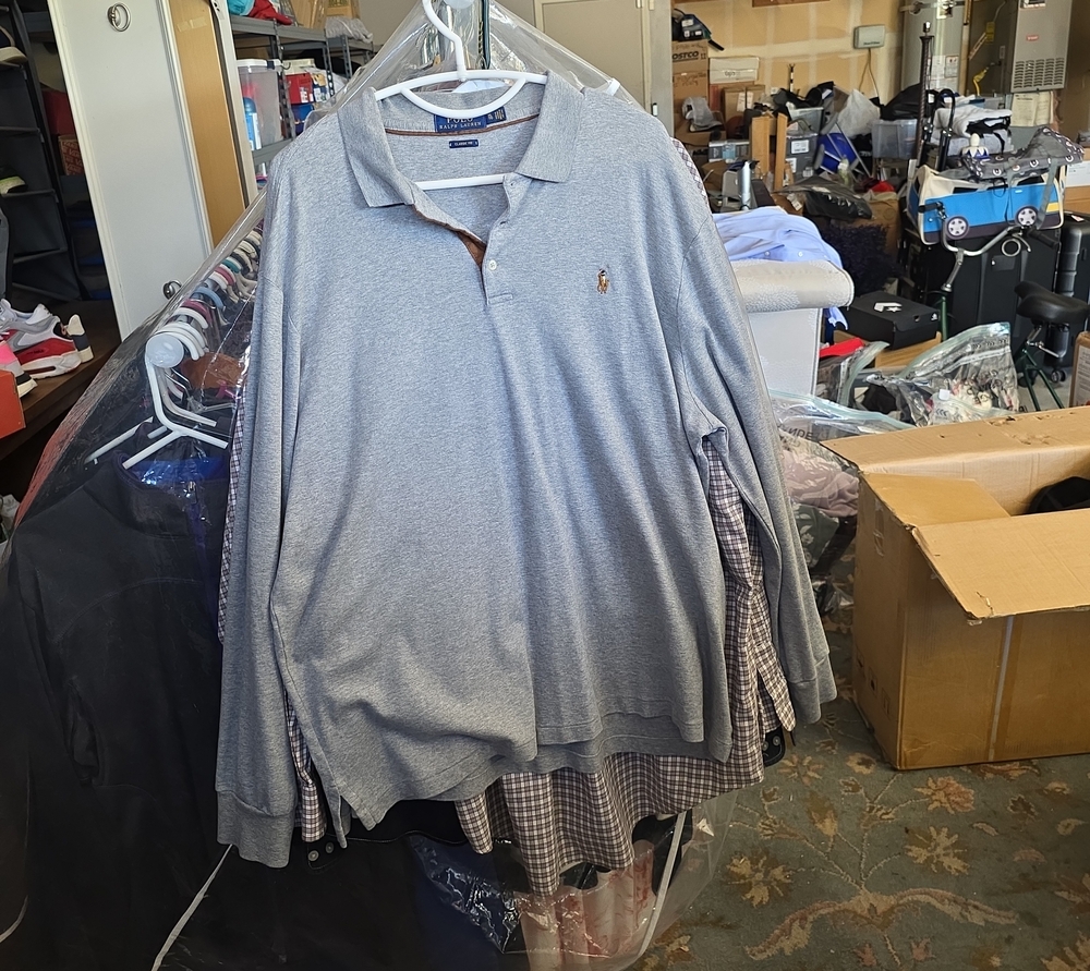 Ralph Lauren Light Blue Long-Sleeve Polo Shirt